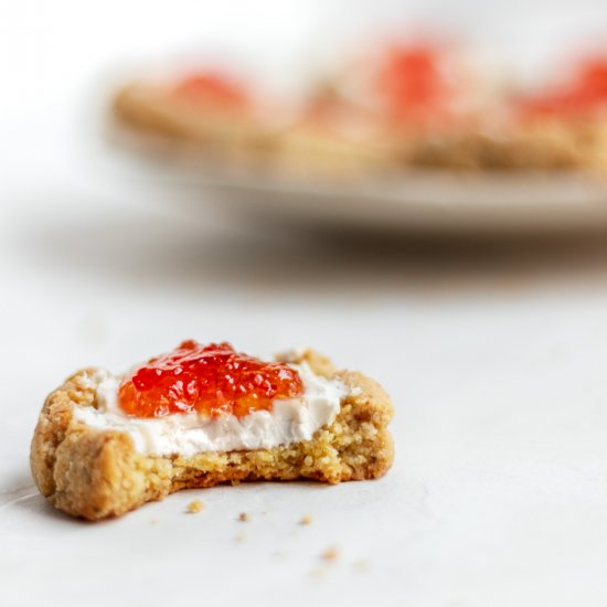 Pepper Jelly SAVORY Cookies