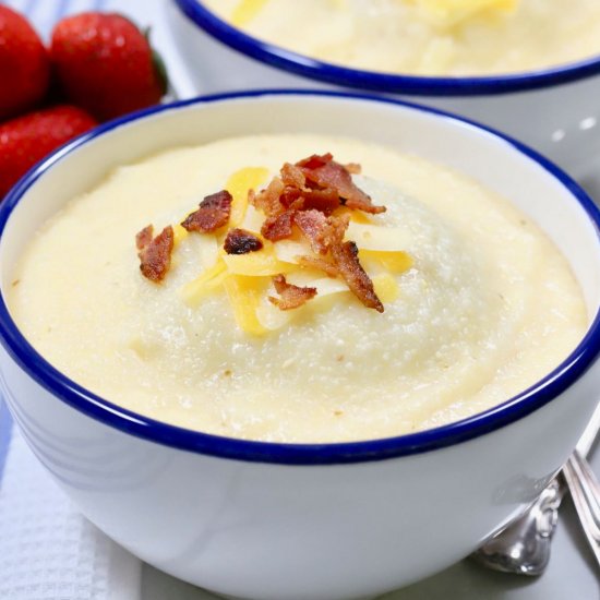 Easy Creamy Cheese Grits