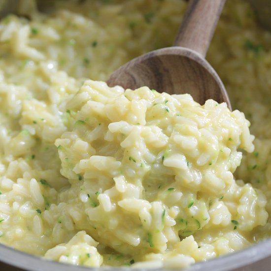 Cheesy Zucchini Rice