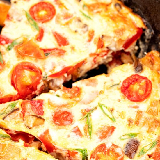 Healthy Breakfast Frittata Recipe