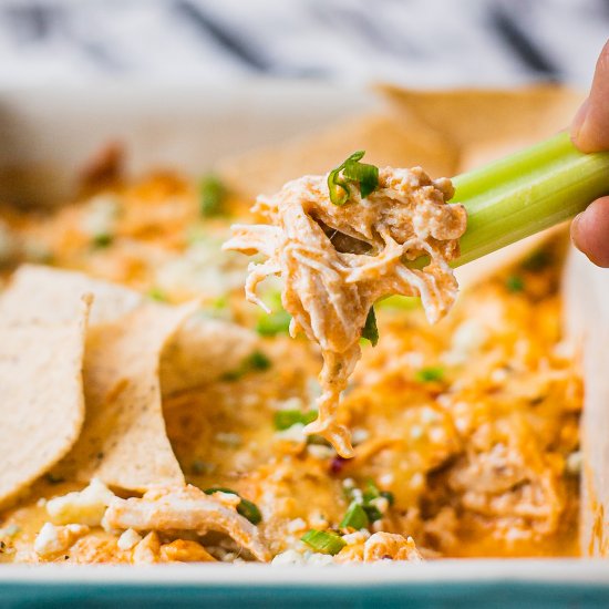 Keto Buffalo Chicken Dip