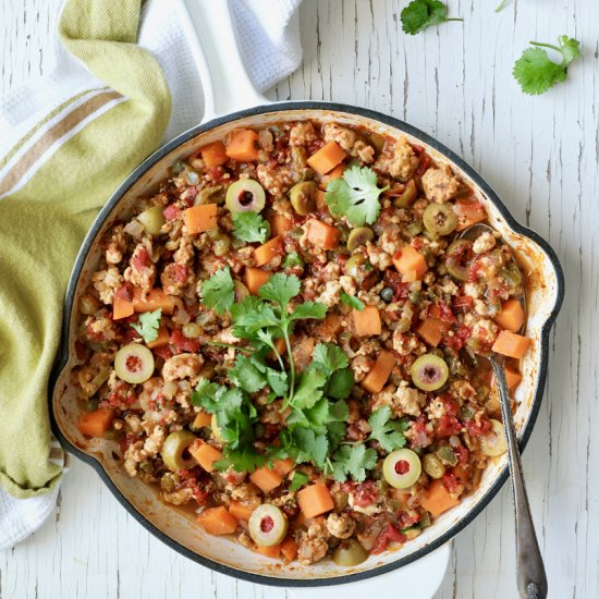 Cuban-Style Turkey Picadillo