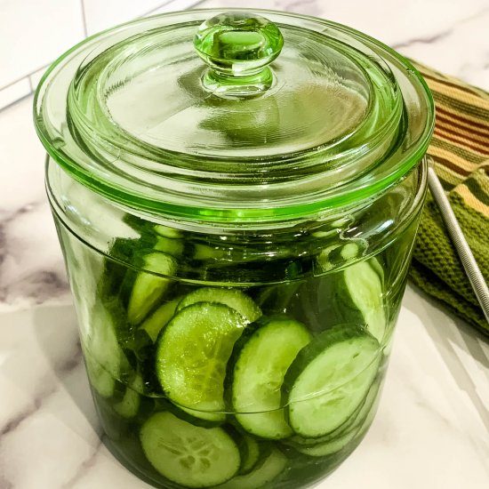 3 Ingredient Flash Pickles