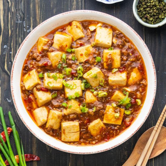 Mapo Tofu with Pork Mince