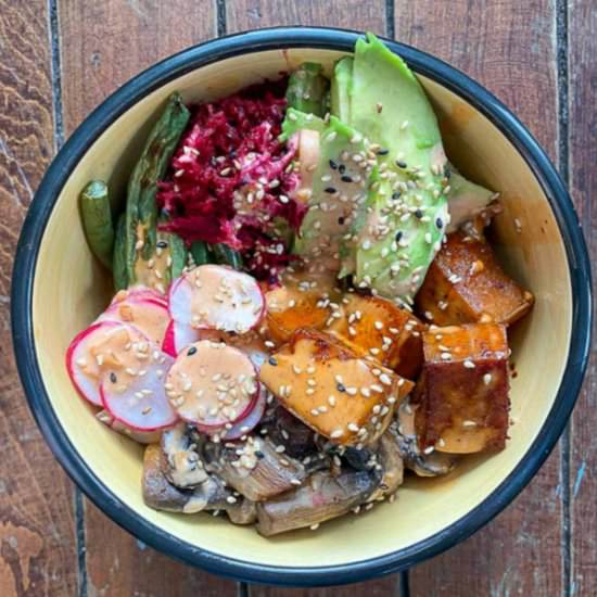 Smokey Barbeque Vegan Buddha Bowl