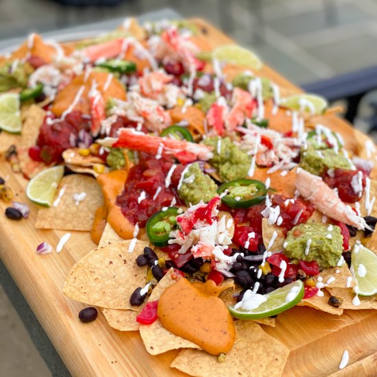 Game Day Baltimore Crab Nachos