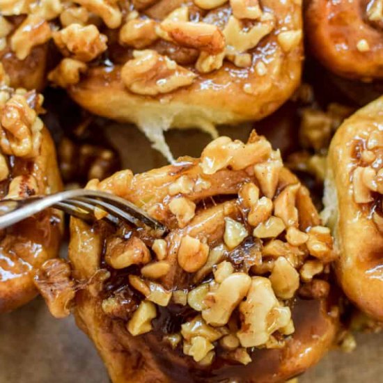 Sourdough Sticky Buns