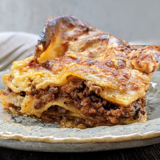 Authentic Lasagne Bolognese