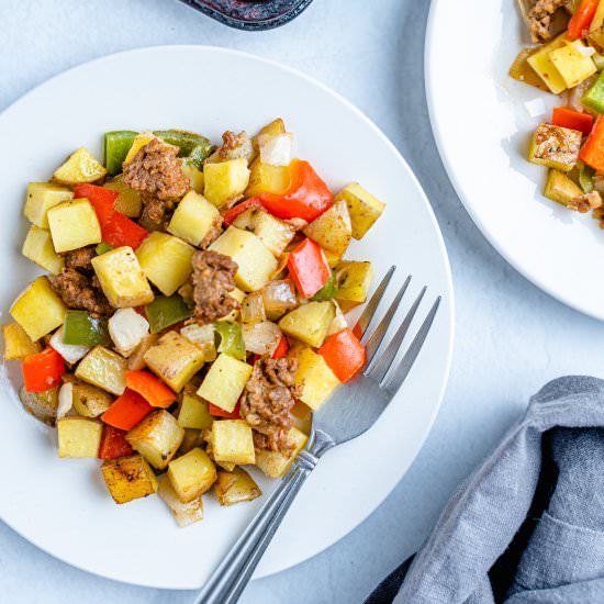 Sheet Pan Potatoes O’Brien