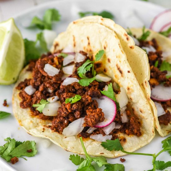 Chorizo Tacos