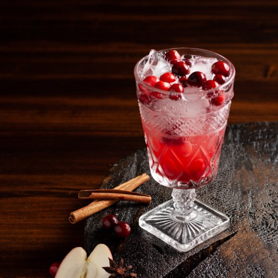 Cranberry Punch Mocktail Recipe