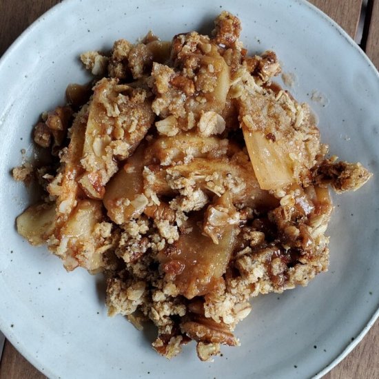 Vegan Apple Crumble