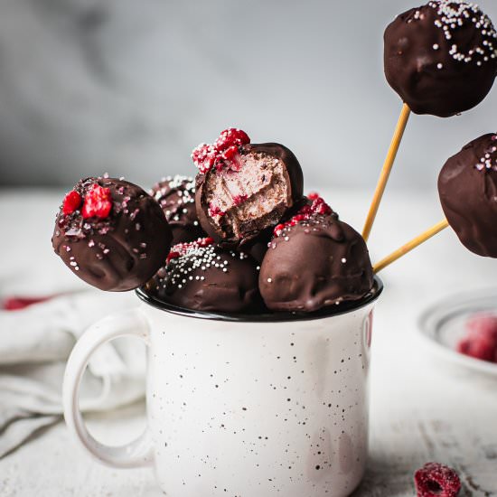 Chocolate Raspberry Truffles