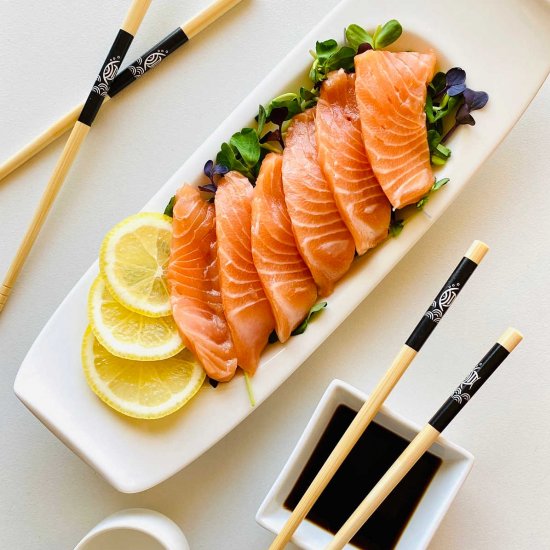 Salmon Sashimi