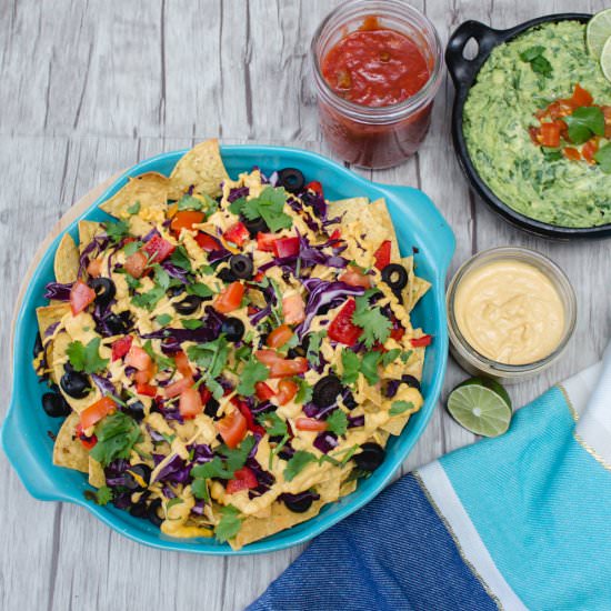 Loaded Vegan Nachos