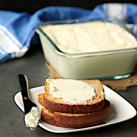 Homemade Spreadable Butter