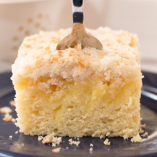 Lemon Curd Coffee Cake