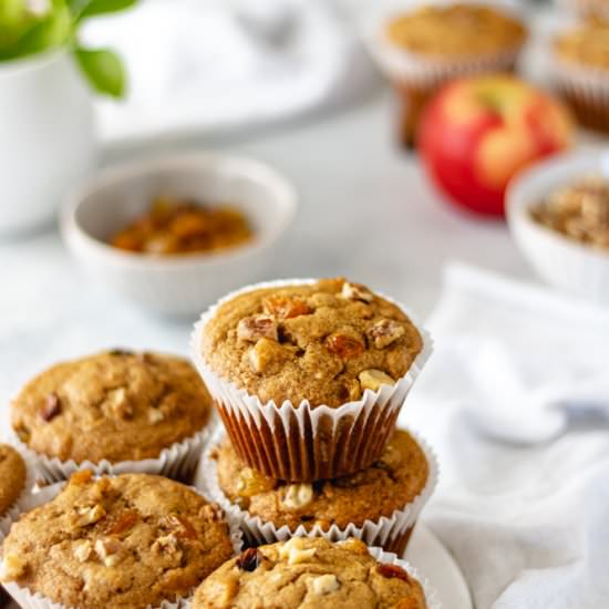 Chai-Sweet Potato Breakfast Muffins