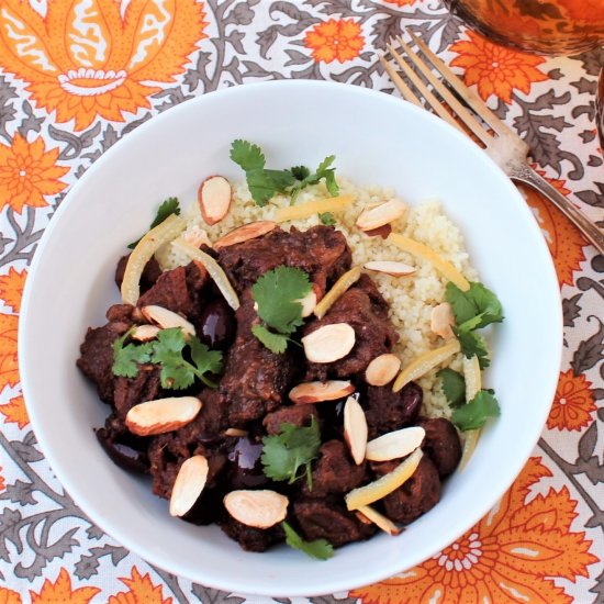 Slow Cooker Moroccan Lamb Tagine