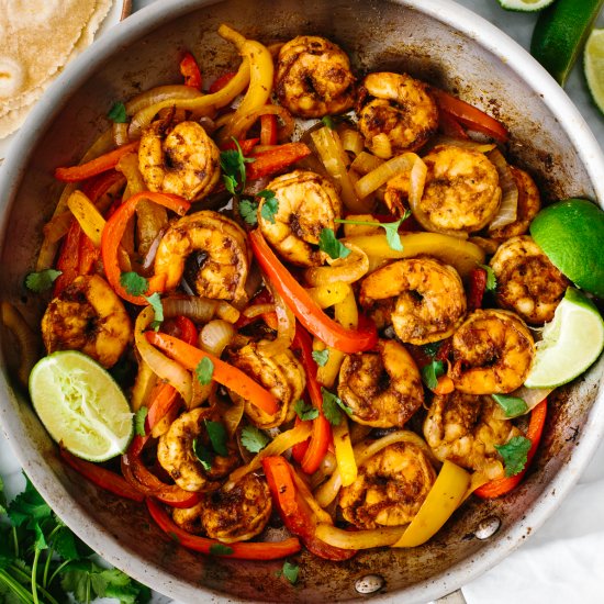 Shrimp Fajitas