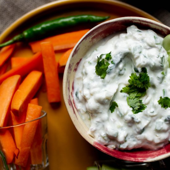 Low Fat Yoghurt Dip