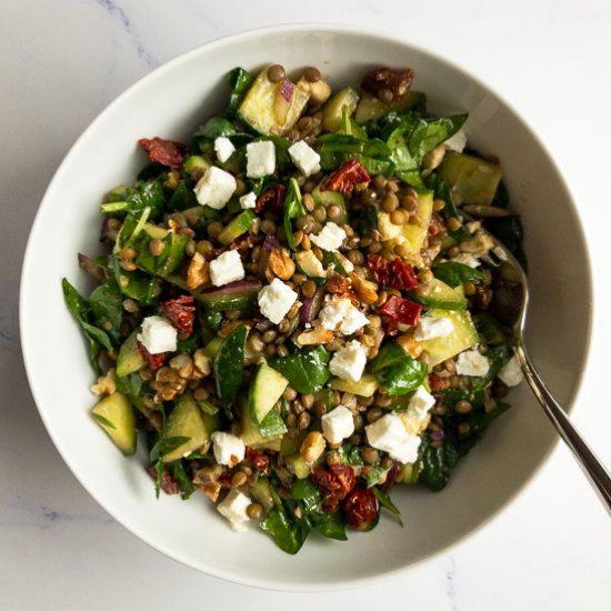 Balsamic Lentil Salad