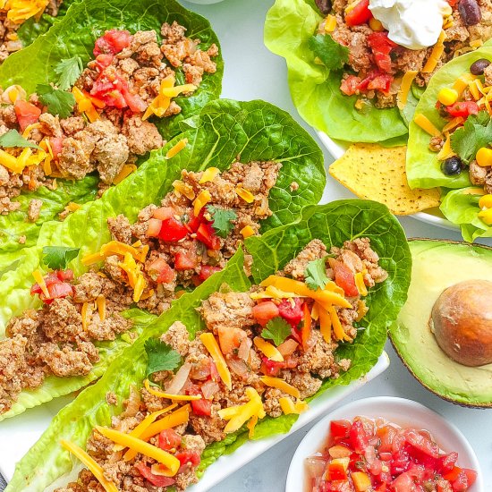 Taco Lettuce Wraps