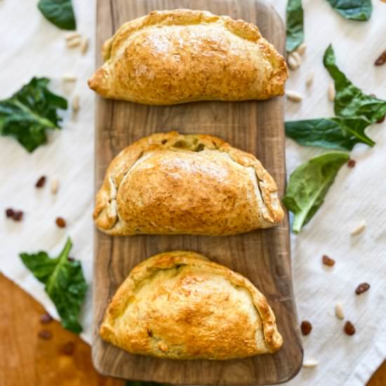 Savory Spinach Empanadas