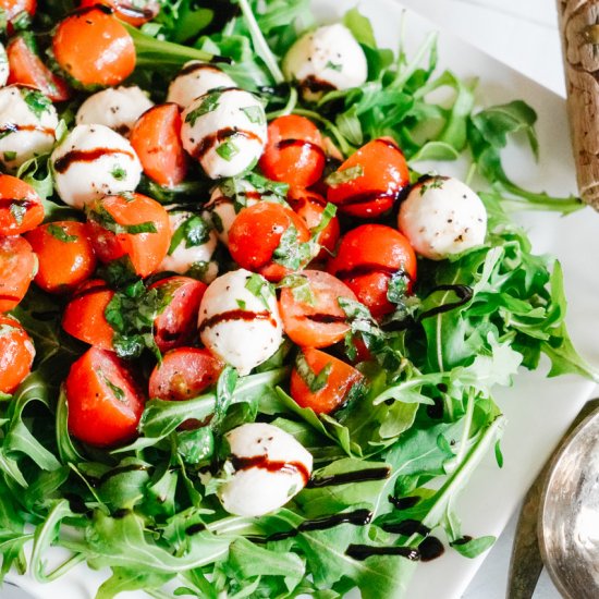 Bruschetta Arugula Salad