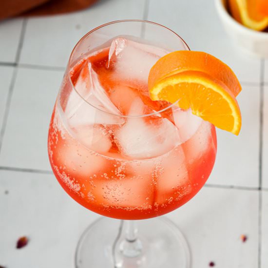 Sparkling Rosé Aperol Spritz