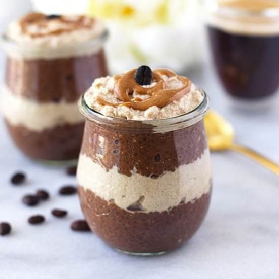 Chocolate Espresso Chia Pudding