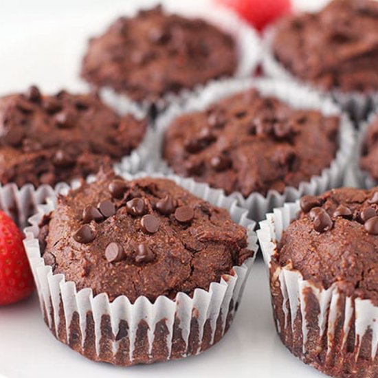 Chocolate Sweet Potato Muffins