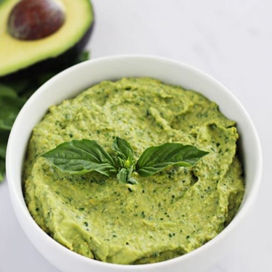 Green Avocado Hummus