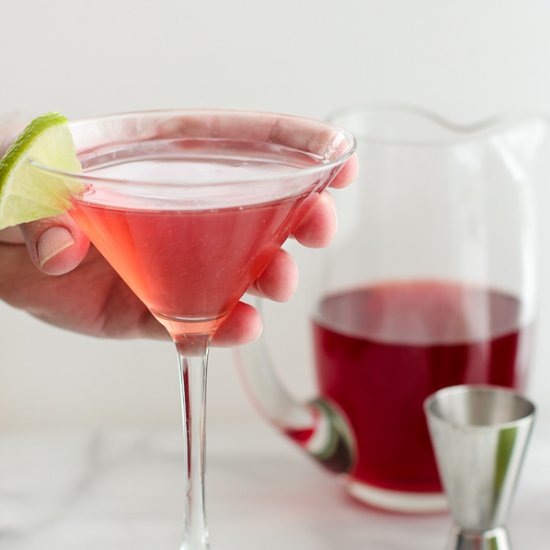 Classic Cosmopolitan Cocktail