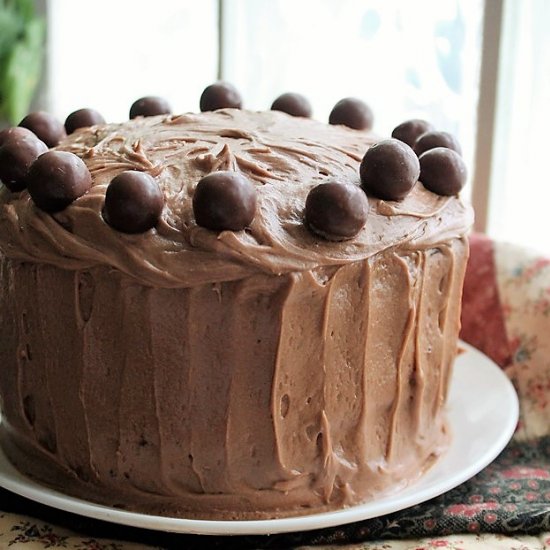 Chocolate Malt Cake