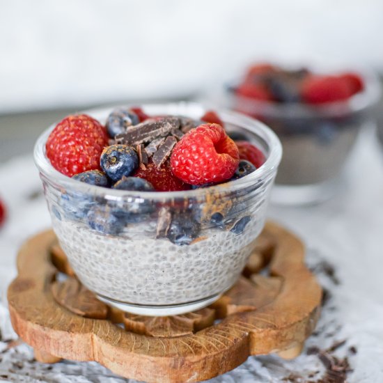 Vanilla Cinnamon Chia Pudding