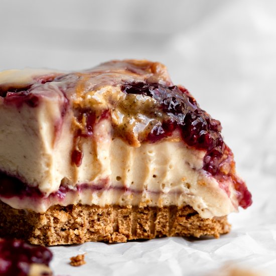 Vegan Cheesecake Bars