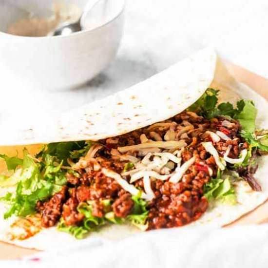 Sloppy Joe wrap