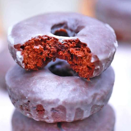 Baked Chocolate Donuts