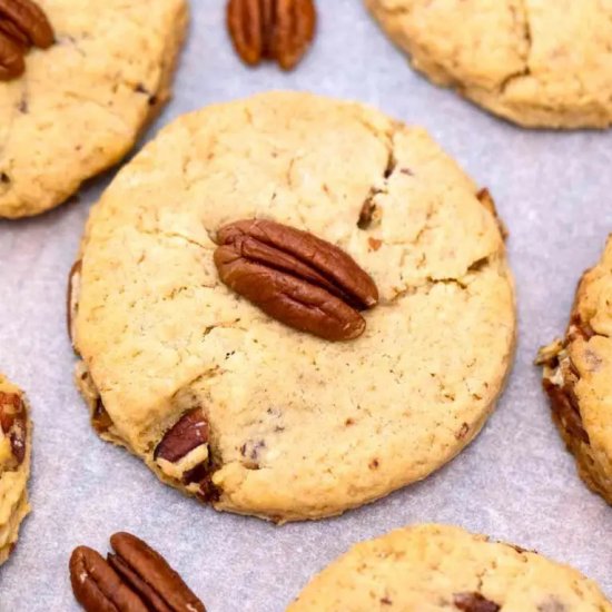 Butter Pecan Cookies