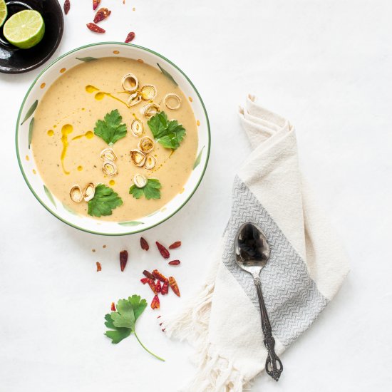 SPICY PARSNIP SOUP