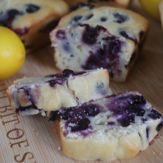 Lemon Blueberry Mini Loaves