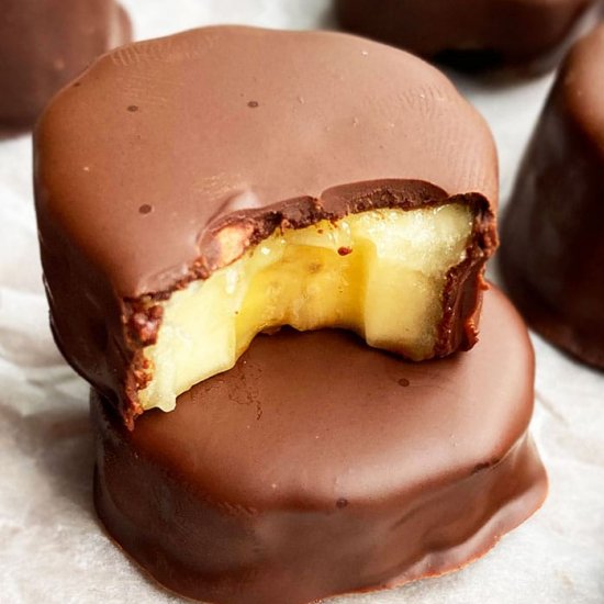 Frozen Chocolate Covered Bananas