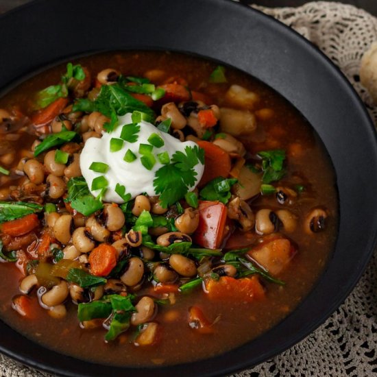 Black Eyed Pea Stew