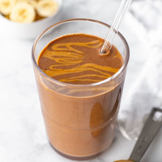 Chocolate Peanut Butter Smoothie