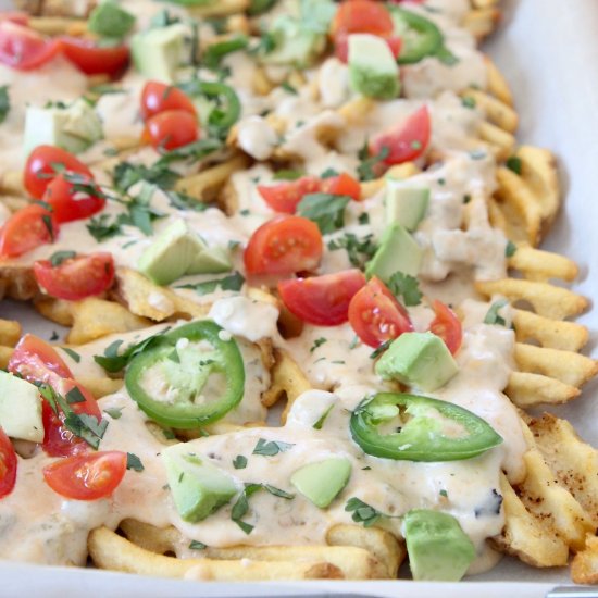 Waffle Fry Nachos