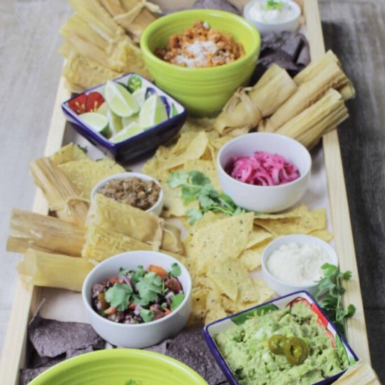 Mexican Tamale Platter