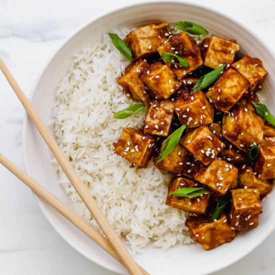 Peanut Butter Tofu