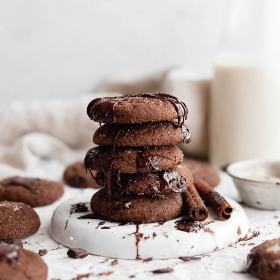 Mexican Hot Chocolate Cookies