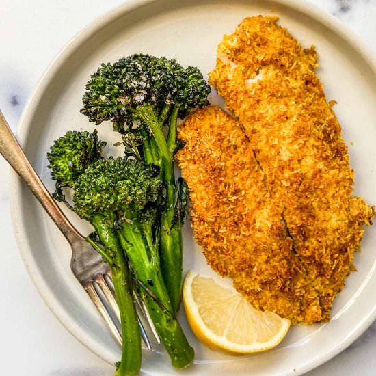 Coconut Crusted Tilapia